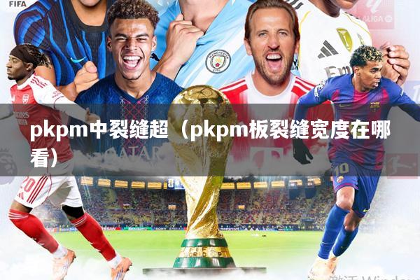 pkpm中裂缝超(pkpm板裂缝宽度在哪看)